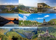 30 Postkarten Hochglanz "Rheinland-Pfalz" Postcrossing Ansichtskarten