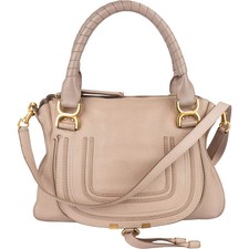 Chloé Grained Leather Marcie