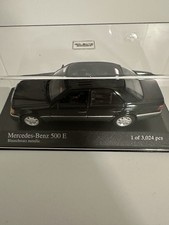 Mercedes 500 E MINICHAMPS Brilliantschwarz metallic 1 von 3.024