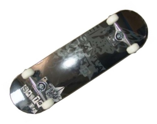 Santa skateboard - santa,