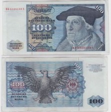 T146039 Banknote 100 DM