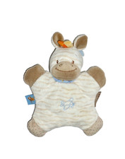 WIE NEU * Nattou Arthur Zebra beige Stofftier Plüschtier Kuscheltier Rassel