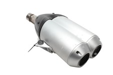 Doppel-Endschalldämpfer