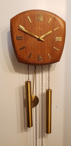 Wanduhr pendeluhr junghans - wanduhr,