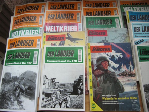 46x landser kriegshefte - landser,