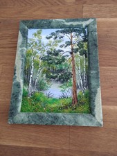 Bild aus Natürlichen Steinen 