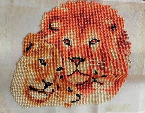Diamond painting bilder löwe - painting,