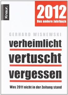 Verheimlicht vertuscht - vertuscht,