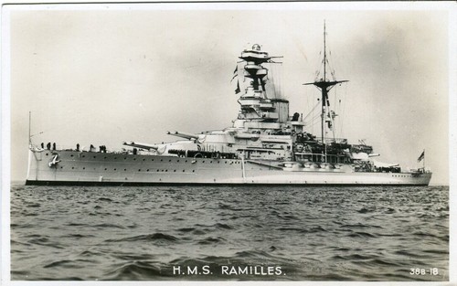 Hms ramilles wwi wwii - ramilles, (1916)