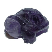 Amethyst Schildkröte ca. 50 x 34 x 22 mm aus echtem Edelstein