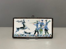 Meissen Bildplatte Jagd 3