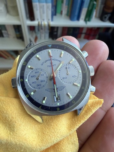 Russische uhr poljot - uhr,