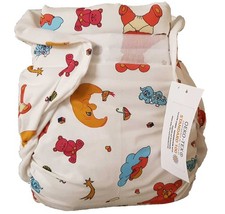 Omutsu „Bärchenzauber“ – Exklusive Stoffwindel mit Teddymotiv (nur bei uns erhäl