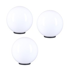 Kugelleuchte Kugellampe Gartenlampe Ø 30 cm 3er Set  Deko Leuchten Aussenleuchte