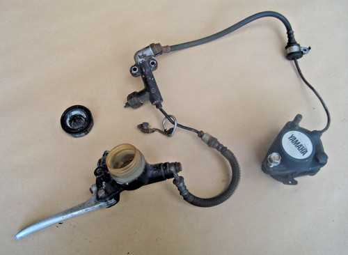 Yamaha 250 typ 522 - 250, bremse