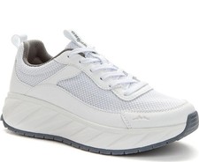 White Casual Closed Sneakers