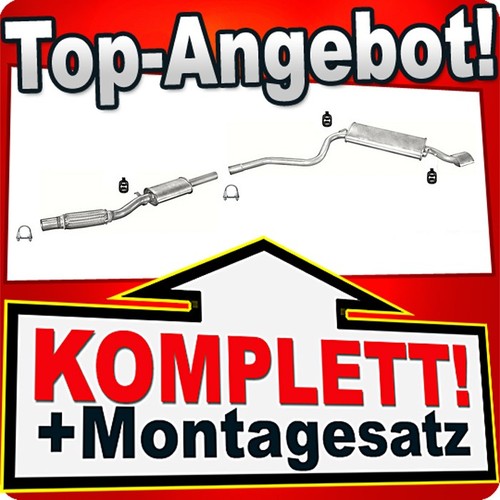 Auspuff für fiat cinquecento - auspuff,