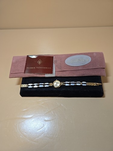 Gloria vanderbilt watch gold - vanderbilt,