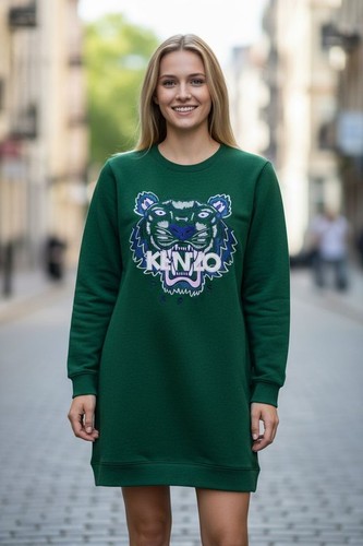 Women kenzo sweater green - sweater,