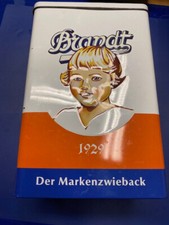 Brandt Zwieback Dose alt Retro
