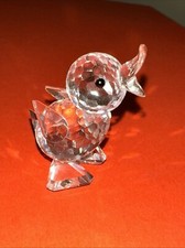 Swarovski Figur Ente 4 cm. Schöner  Zustand. Offener Schnabel