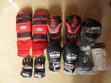 KAMPFSPORT AUSRÜSTUNG SCHÜTZER KICK-BOXEN TAE KWON DO MMA KARATE TOP TEN KWON