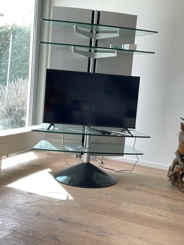 Phono regal mit glasplatten - regal,
