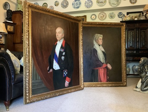 Riesiges prachtpaar portrait - prachtpaar,