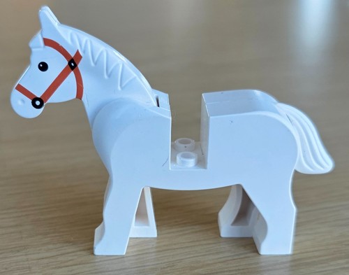 Lego pferd weiß 4493c01pb04 - pferd,