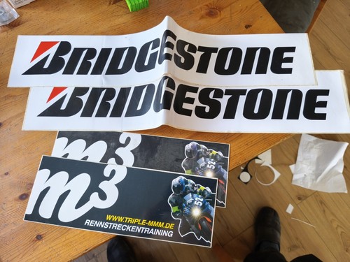 Bridgestone sponsor sticker - sponsor, f