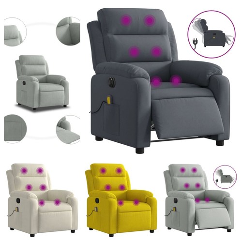 Massagesessel elektrisch stoff - elektrisch,
