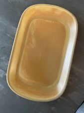 Teller Platte oval Servierplatte groß 30x19 cm rustikal Vintage