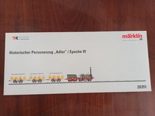MÄRKLIN 26351 HISTORISCHER PERSONENZUG "ADLER" / EPOCHE VI, NEU+OVP+UNBESPIELT !