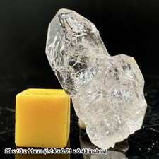 Seltener Herkimer Diamant Quarz mit natürlichen Doppelabschlüssen aus Belutschistan