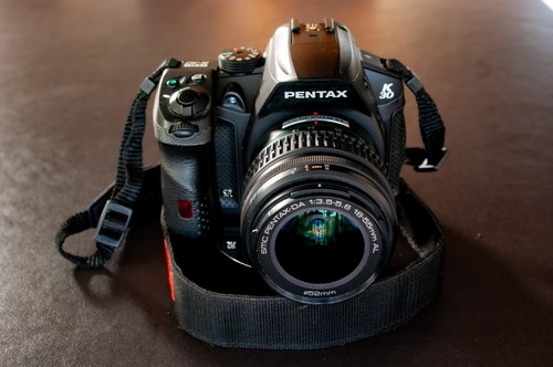 Pentax 55 mm - +, –