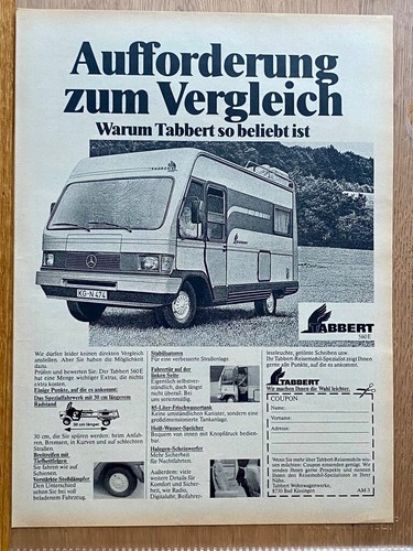 Tabbert 560e wohnmobil - 560e,