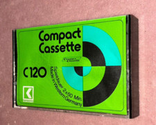 Compact Cassette C 120 Spieldauer 120 Minuten