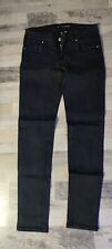 Damen Jeans Schwarz One Love Denim Ski leg 36