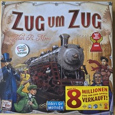 Zug um Zug Europa Familienspiel Brettspiel von Days of Wonder 2005 vollständig