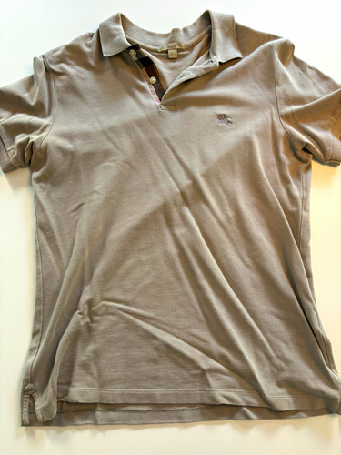 Burberry herren polo grau - burberry,