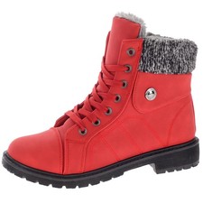 Damen Boots Stiefeletten