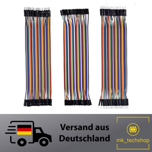 20cm dupont kabel polig - 20cm, 40-polig