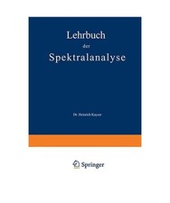 Lehrbuch der Spektralanalyse
