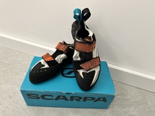 Scarpa QUANTIC Dust Gray-Mango Größe 42, NEU Kletterschuhe Boulderschuhe