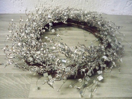 Deko kranz snowglitter - deko-kranz,