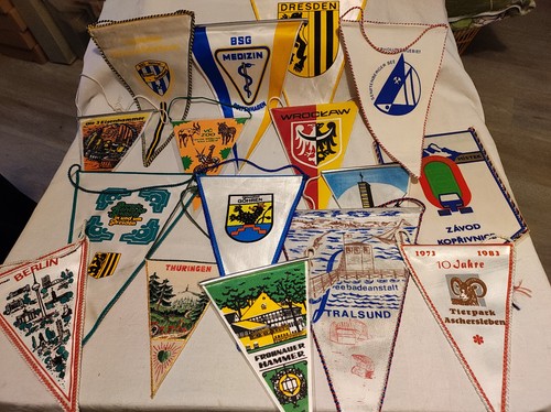 Ddr wimpel souvenir - 16,