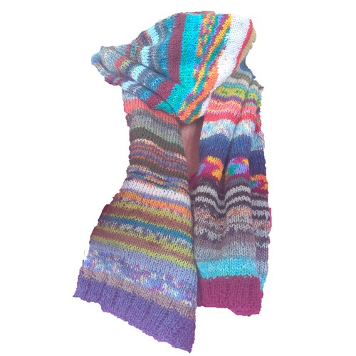 Wollschal loop 190 cm - , ca.