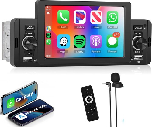 Autoradio 1din apple - 5",