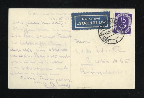 Berlin 129 luftpostkarte - berlin, nr.129