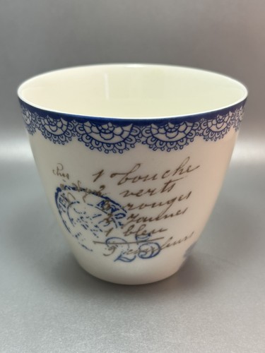 Greengate latte cup fay - fay, white